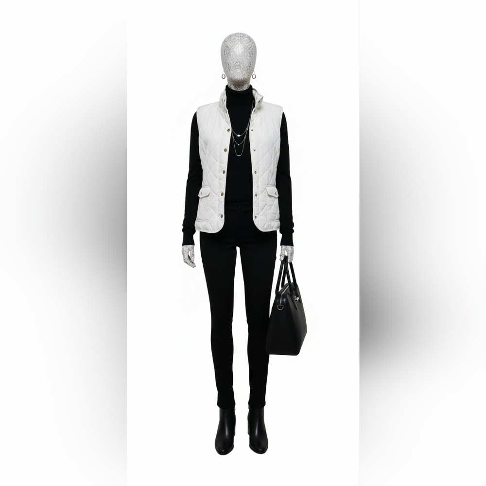 Kenar lightweight cream vest